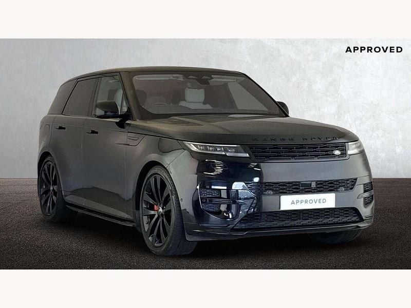 Santorini black Used 2023 Land Rover Range Rover Sport Autobiography SUV | £75,650 (Fair price) - Image 1/2
