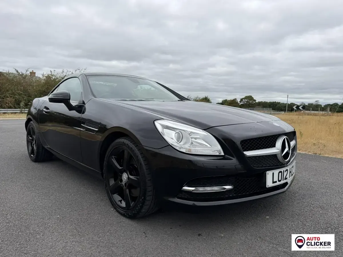 Used Mercedes SLK250 204 HP (150 kW) 2012 Black Cabriolet