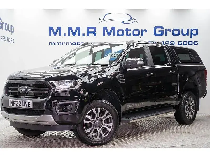 Used Ford Ranger Wildtrack 210 HP (154 kW) 2022 Black Pickup