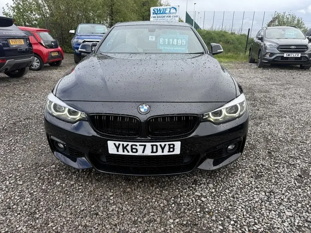 Used BMW 420 Coupé M Sport 190 HP (139 kW) 2017 Black Coupe