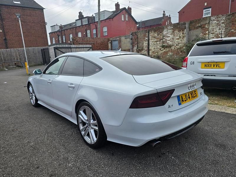 Usado Audi A7 Black Edition 2014 Blanco Utilitario