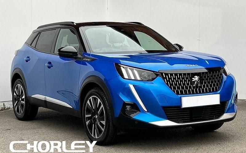 Blue Used 2020 Peugeot 2008 GT-line SUV | £15,415 (A bit pricey) - Image 1/4