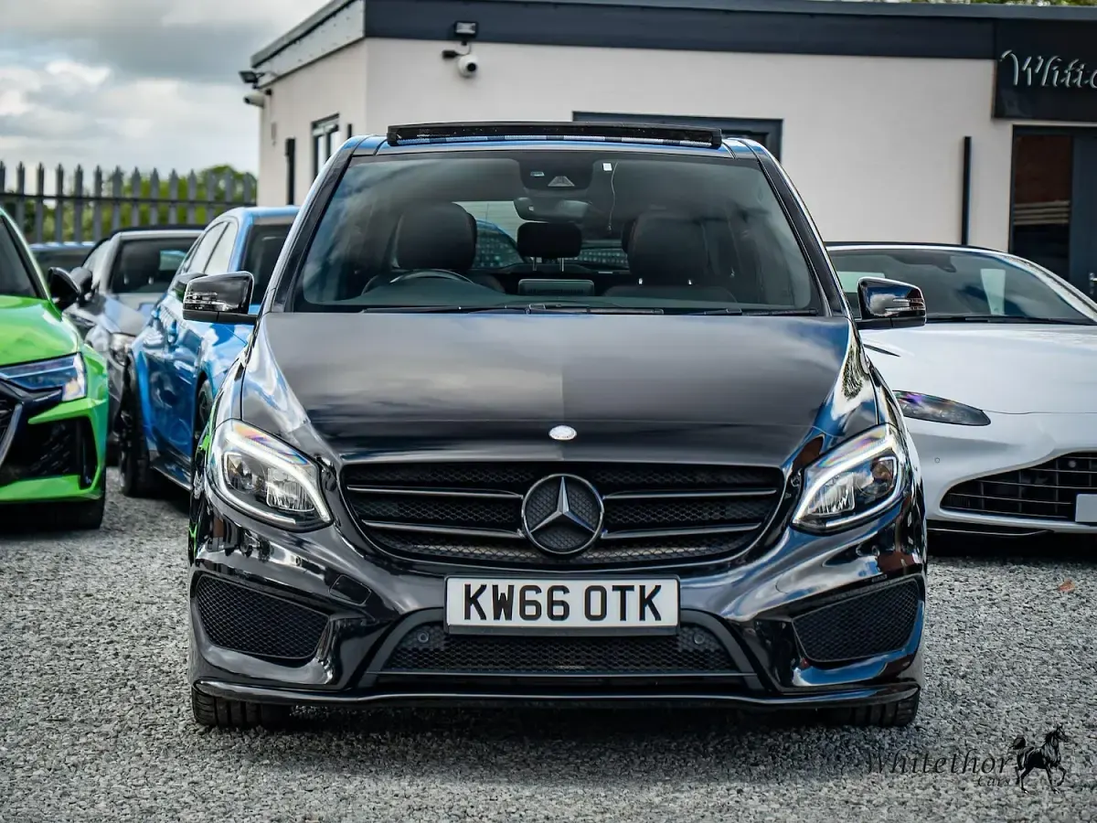 Used Mercedes B200 AMG Line Premium Plus 2017 Black Hatchback