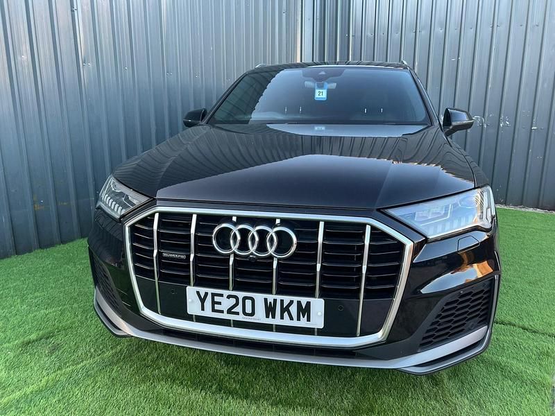 Used Audi Q7 S-Line 286 HP (210 kW) 2020 Black SUV