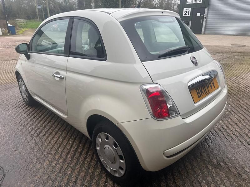 Used Fiat 500 Pop 69 HP (50 kW) 2011 White Hatchback