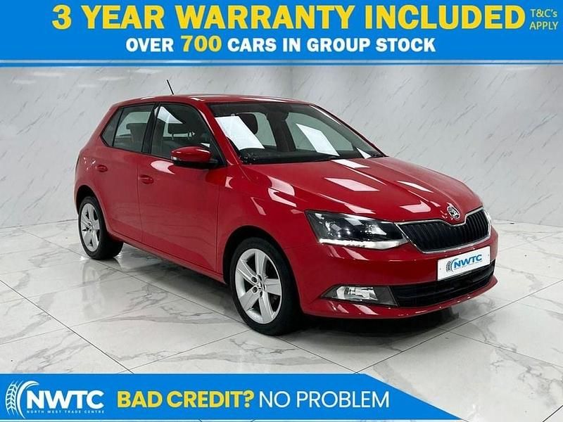 Red Used 2016 Skoda Fabia SE L Hatchback | £9,095 (Fair price) - Image 1/2