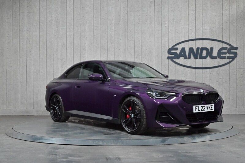 Mauve/purple Used 2022 BMW 220 M Sport Coupe | £27,799 (Fair price) - Image 1/4
