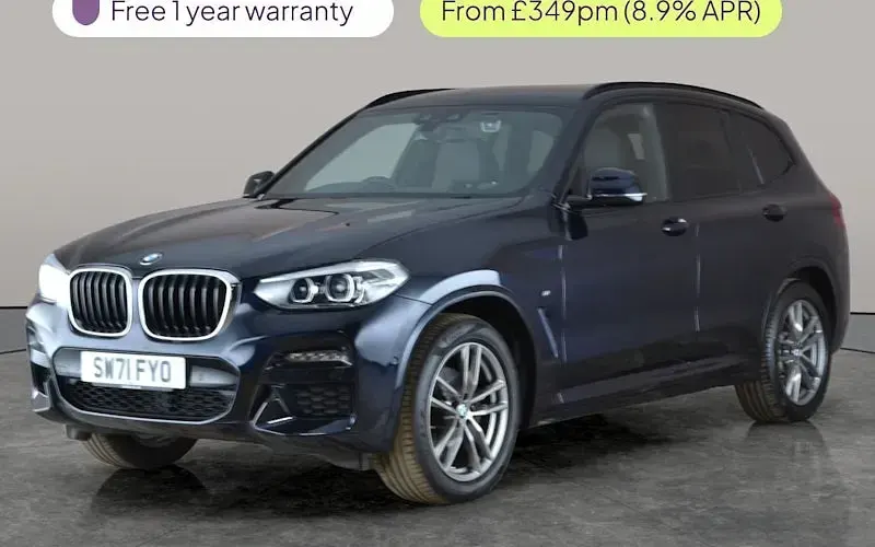 Used BMW X3 M Sport 190 HP (139 kW) 2021 SUV