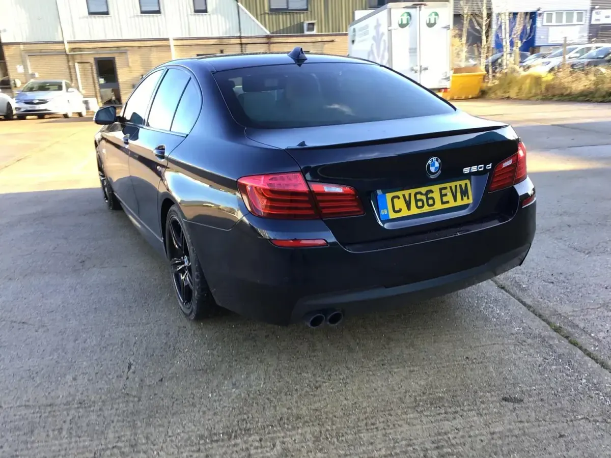 Used BMW 520 M Sport 190 HP (139 kW) 2016 Black Sedan