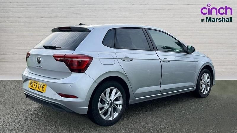 Used VW Polo Style 95 HP (69 kW) 2023 Silver Hatchback