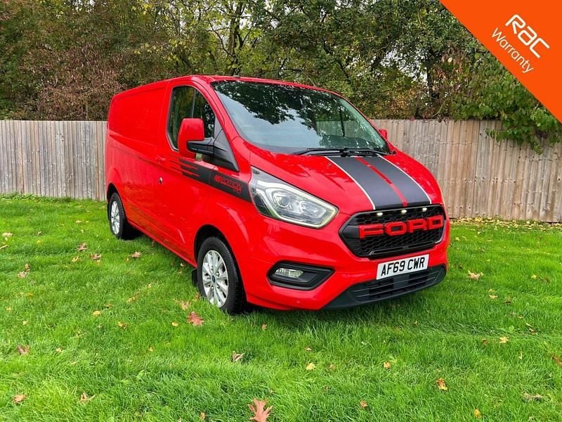 Red Used 2019 Ford Transit Custom Sedan | £8,995 (Fair price) - Image 1/4