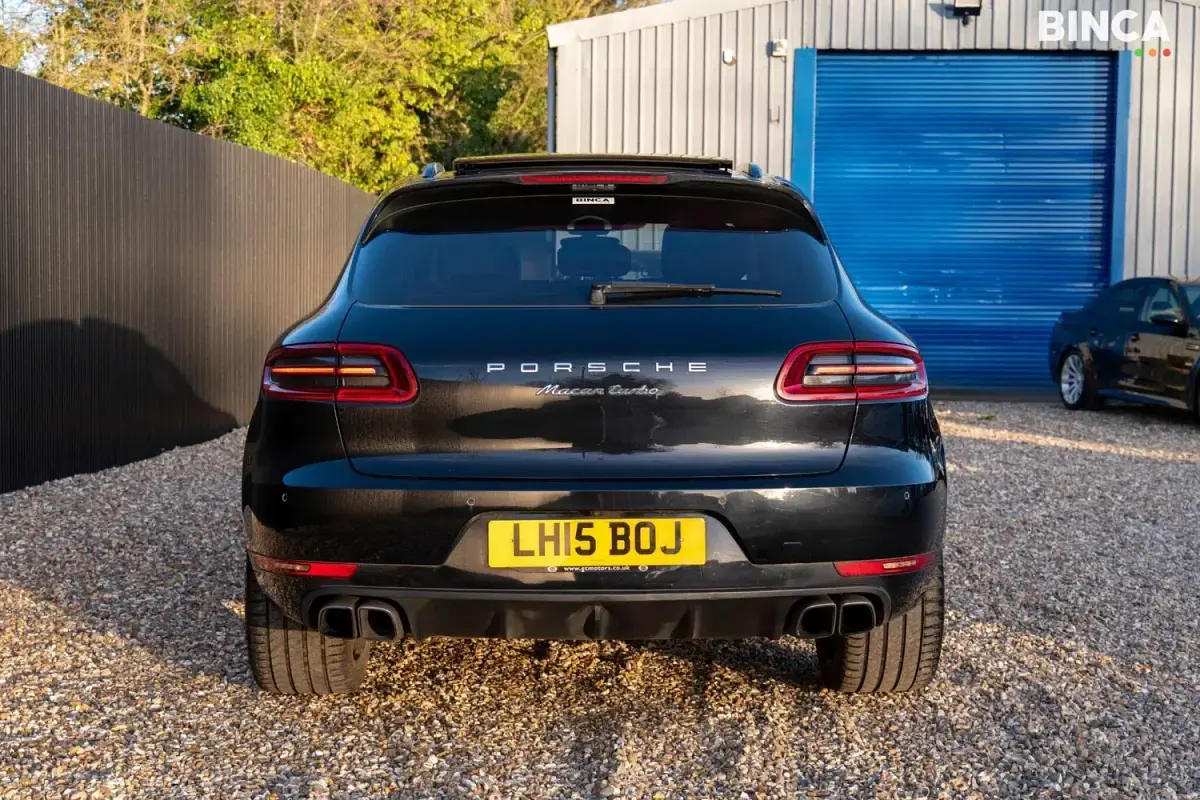 Usado Porsche Macan Turbo 400 CV (294 kW) 2015 Negro SUV