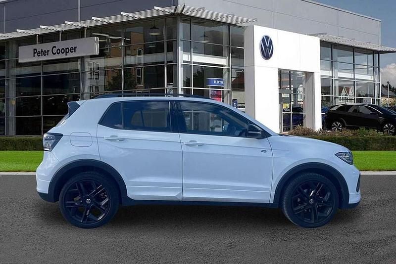 Used VW T-Cross Black Edition 115 HP (84 kW) 2025 White SUV