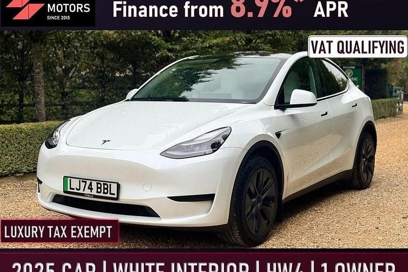 Used 2025 Tesla Model Y Long Range RWD SUV | £36,475 (Expensive) - Image 1/1