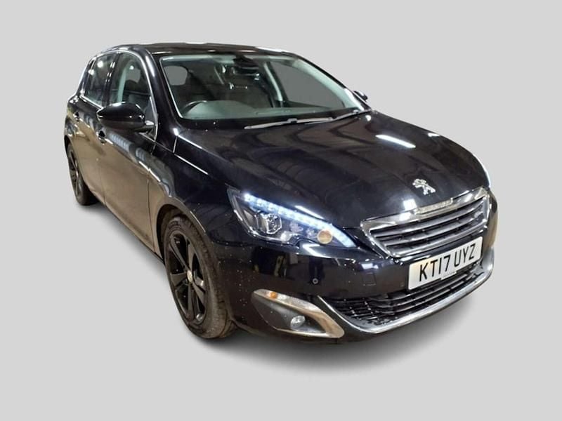 Used Peugeot 308 Allure 130 HP (95 kW) 2017 Black Hatchback