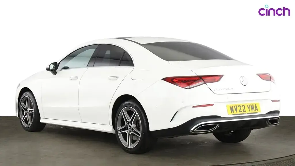 Used Mercedes CLA250 AMG Line Premium Plus 2022 White Coupe