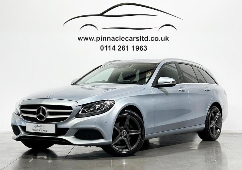 Silver Used 2016 Mercedes C220 Executive Estate | £9,890 (Good price) - Image 1/3