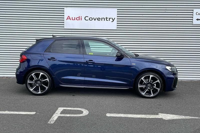 Used Audi A1 Black Edition 150 HP (110 kW) 2025 Blue Hatchback
