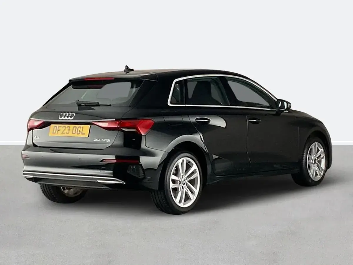 Used Audi A3 Sport 110 HP (80 kW) 2023 Black Sedan