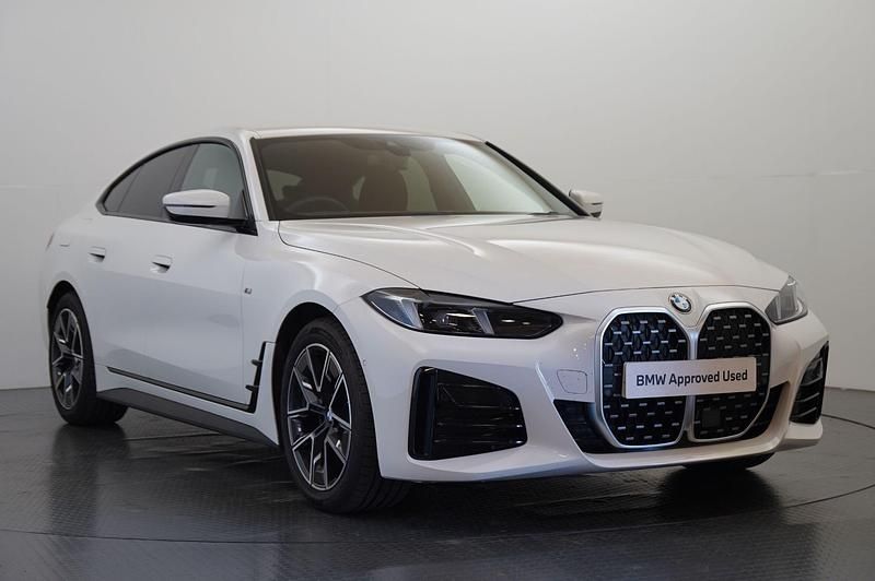 White Used 2025 BMW 420 Gran Coupé M Sport Coupe | £37,500 (Fair price) - Image 1/4