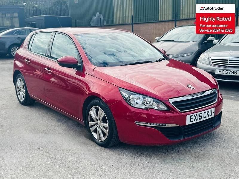 Red Used 2015 Peugeot 308 Active Hatchback | £3,790 (Good price) - Image 1/4