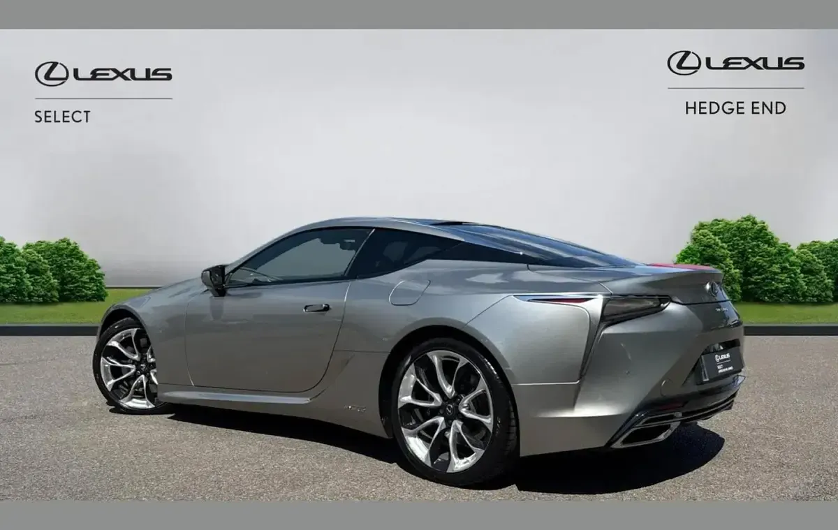 Used Lexus LC 500 353 HP (259 kW) 2019 Silver Coupe