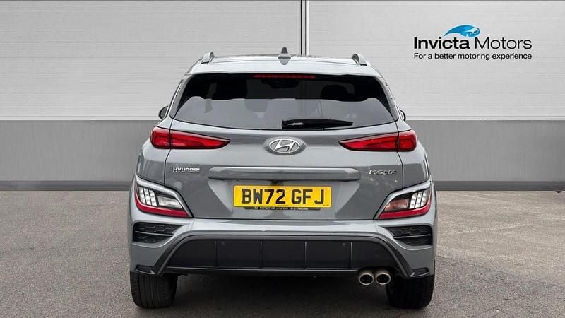 Used Hyundai Kona N Line 120 HP (88 kW) 2023 Galactic grey SUV