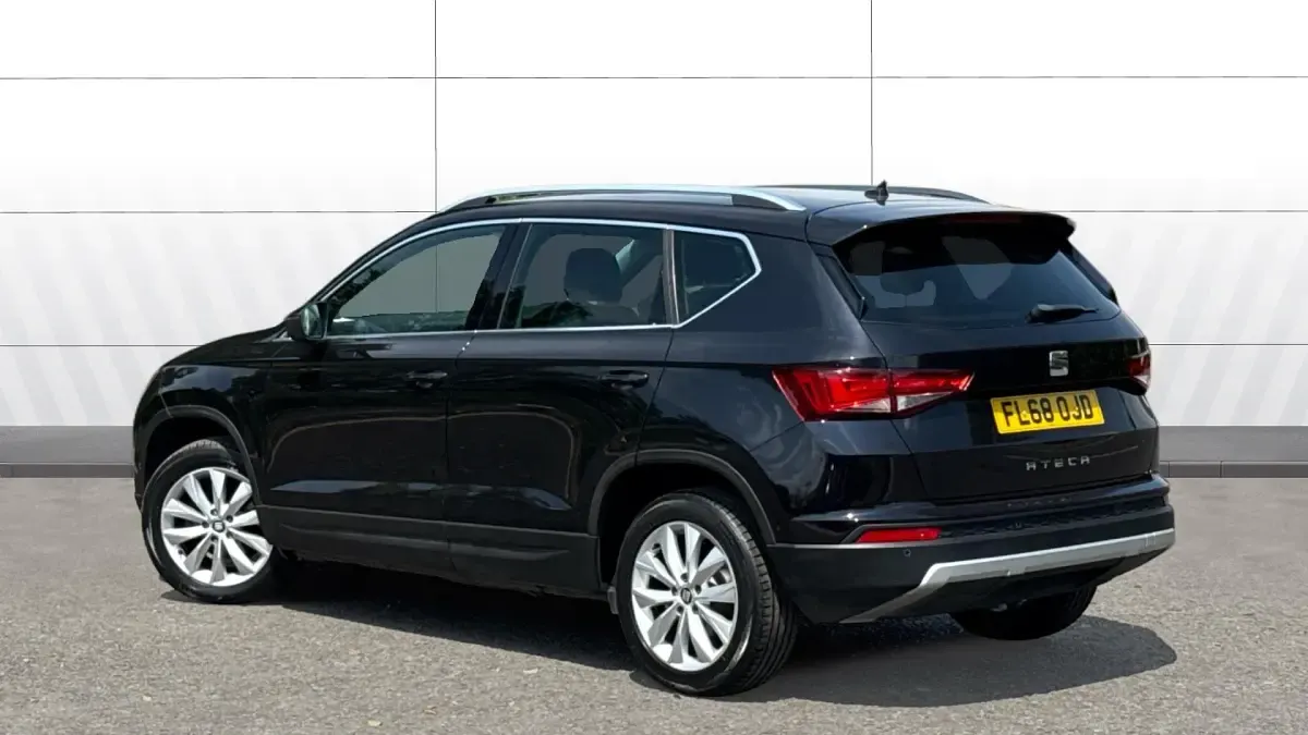 Used Seat Ateca SE 116 HP (85 kW) 2018 Black SUV