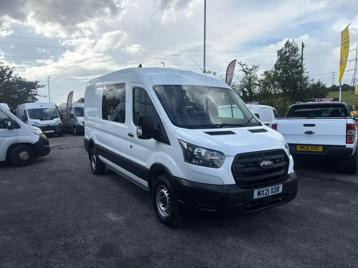 Używany Ford Transit S 130 KM (95 kW) 2021 Biały Van