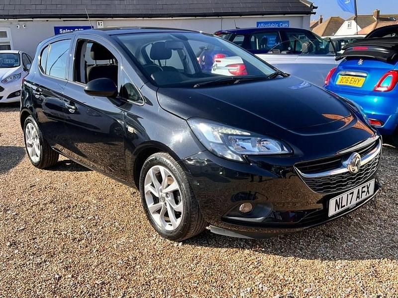 Used Vauxhall Corsa 75 HP (55 kW) 2017 Black Hatchback