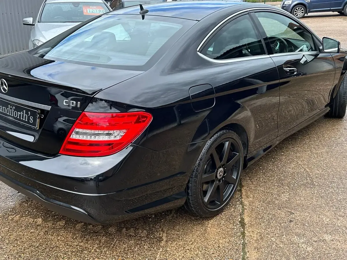 Used Mercedes C250 Sport Edition 204 HP (150 kW) 2014 Black Coupe