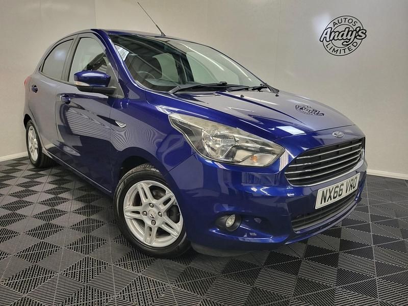 Used Ford Ka Plus Zetec 2016 Blue Hatchback