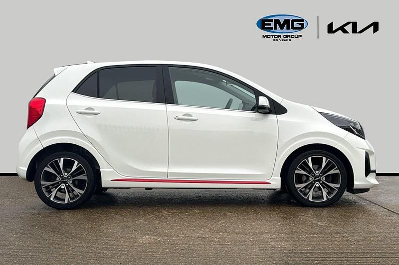 Used Kia Picanto GT-Line 99 HP (72 kW) 2022 White Hatchback