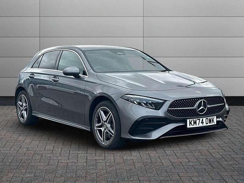 Grey Used 2024 Mercedes A250 AMG Line Premium Hatchback | £27,795 (Expensive) - Image 1/2
