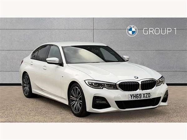White Used 2019 BMW 330 M Sport Sedan | £24,595 (A bit pricey) - Image 1/4