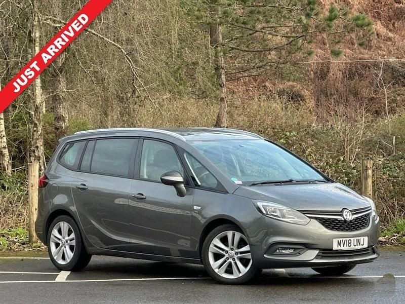 Used Vauxhall Zafira Tourer SRi 140 HP (102 kW) 2018 Grey MPV