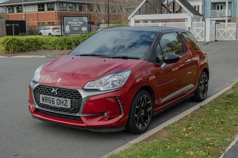 Red Used 2016 DS Automobiles DS3 Elegance Hatchback | £3,400 (Fair price) - Image 1/4