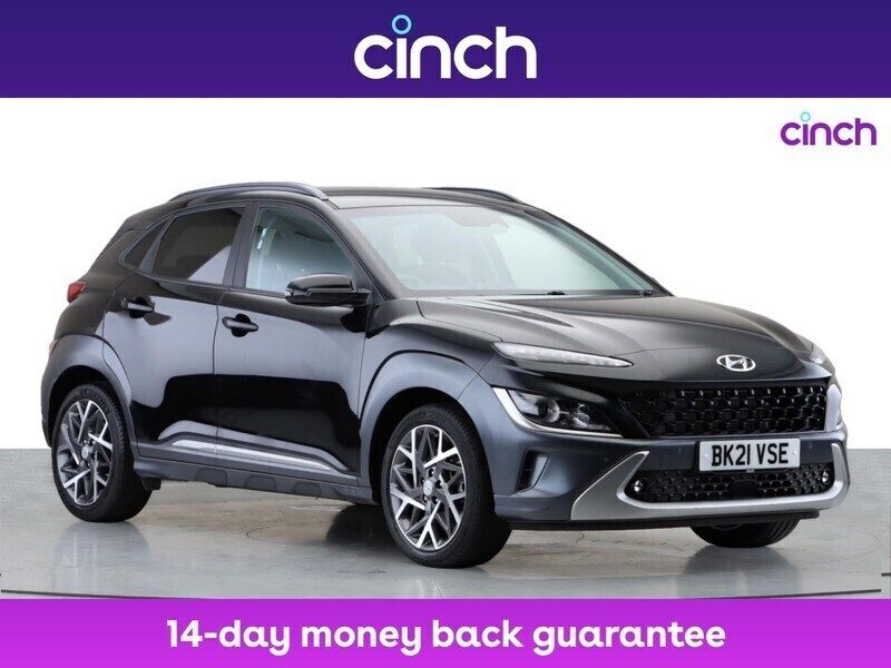 Black Used 2021 Hyundai Kona Premium SUV | £16,499 (Fair price) - Image 1/3