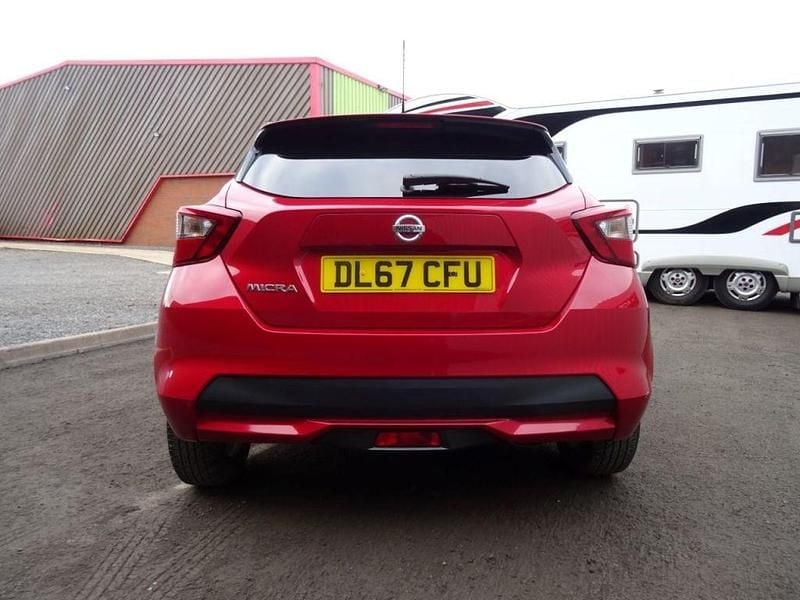 Used Nissan Micra N-Connecta 2017 Red Hatchback