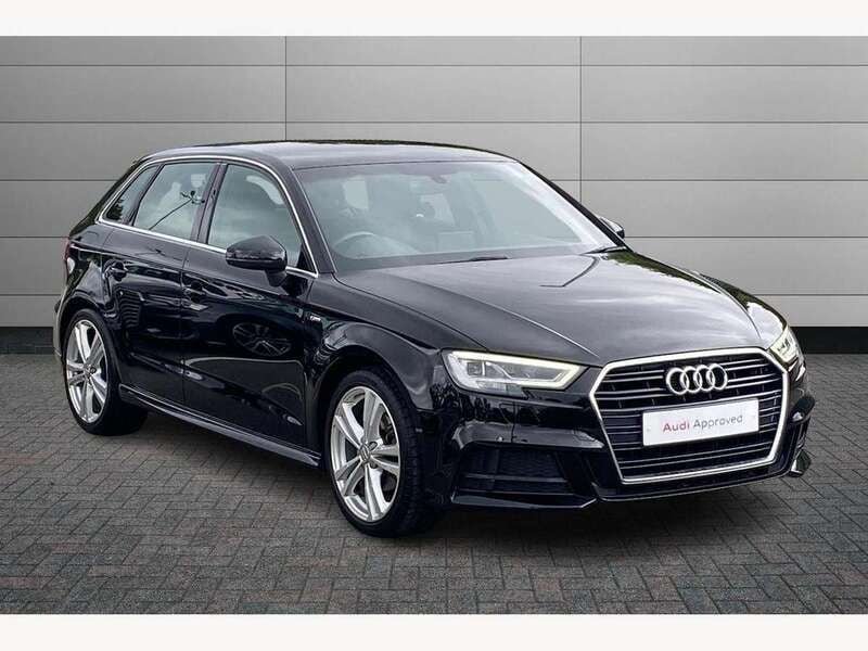 Black Used 2019 Audi A3 S-Line Hatchback | £16,250 (Good price) - Image 1/4