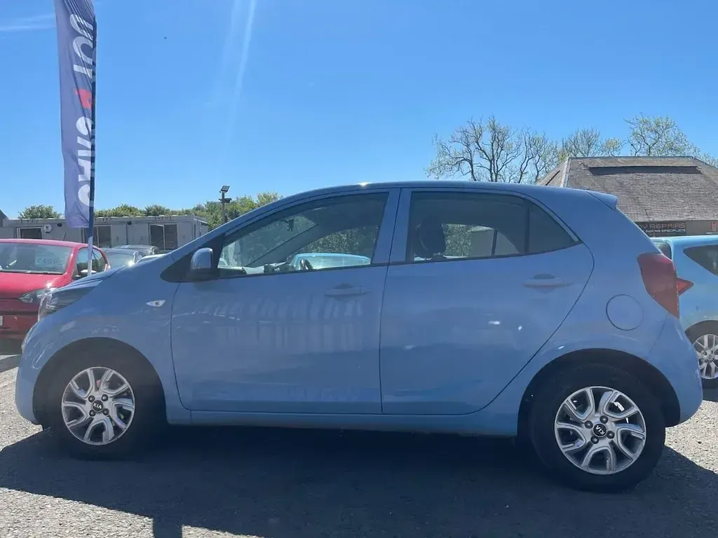 Used Kia Picanto 83 HP (61 kW) 2020 Blue Hatchback