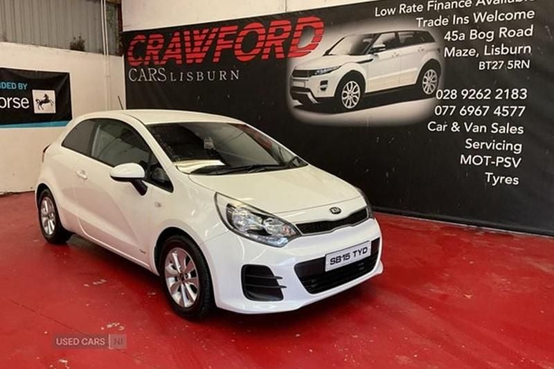White Used 2015 Kia Rio Hatchback | £5,750 (Fair price) - Image 1/1