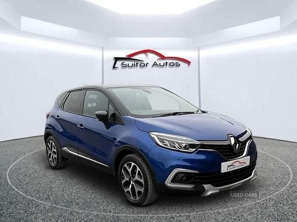 Blue/black Used 2019 Renault Captur GT-Line SUV | £9,995 (A bit pricey) - Image 1/4