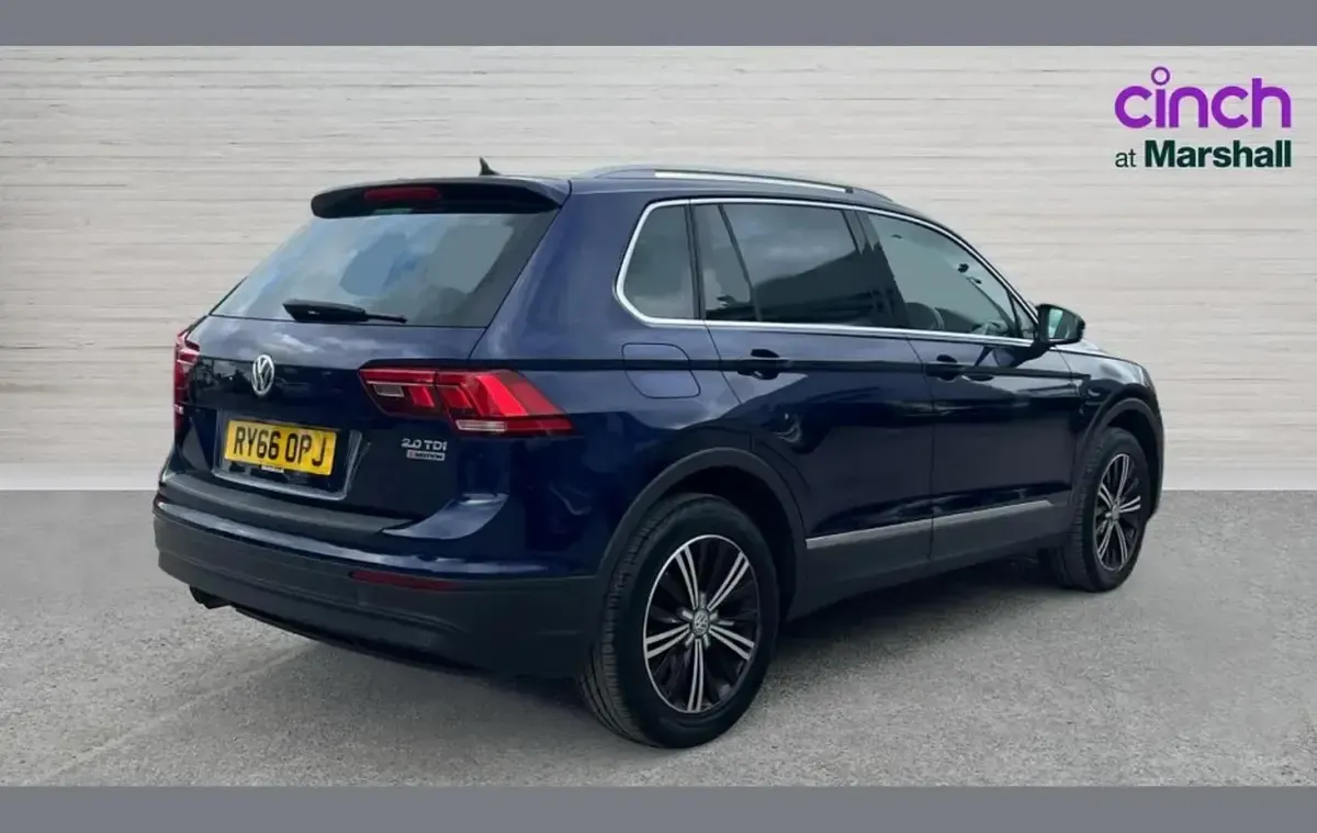 Used VW Tiguan SE 150 HP (110 kW) 2016 Blue SUV