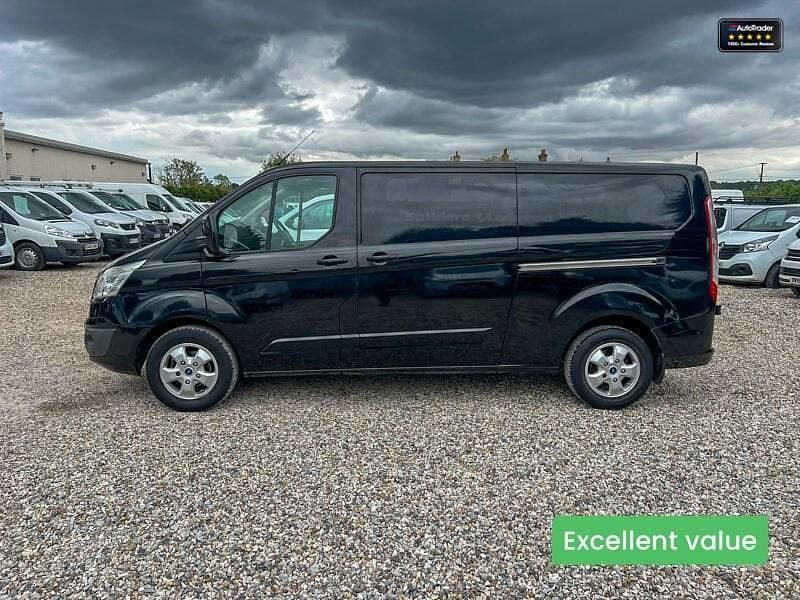 Black Used 2016 Ford Transit Custom Limited Van | £9,994 (Expensive) - Image 1/4