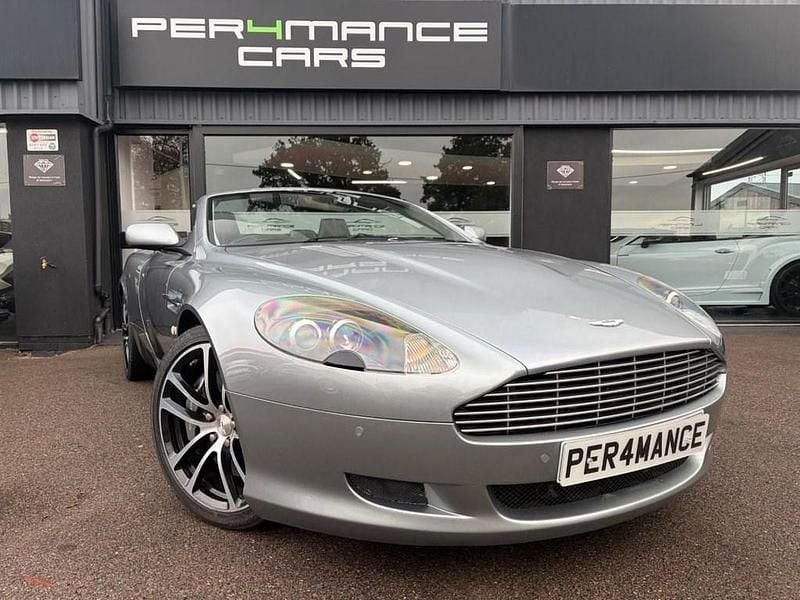Silver Used 2007 Aston Martin DB9 Cabriolet | £29,990 (Good price) - Image 1/4