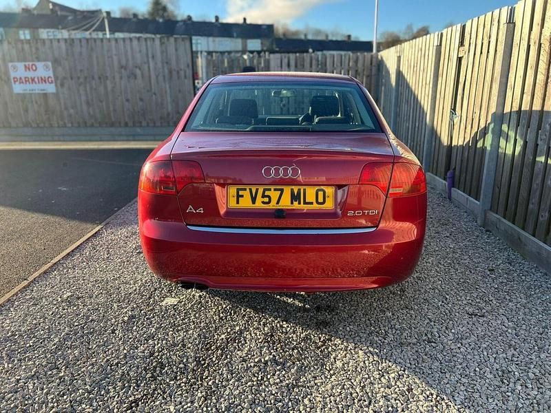 Used Audi A4 S-Line 2007 Red Sedan
