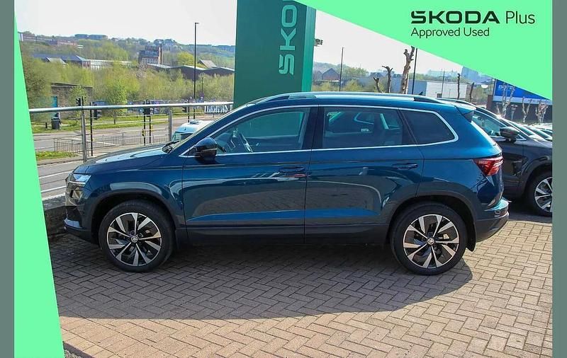 Used Skoda Karoq SE L 150 HP (110 kW) 2023 Petrol blue metallic SUV