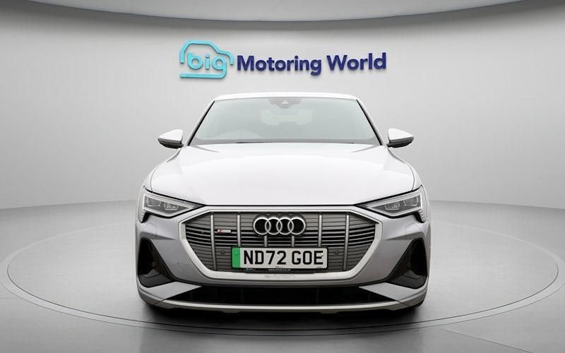 Used Audi e-tron Sportback S-Line 300 kW (408 HP) 2022 Silver SUV