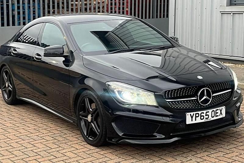 Black Used 2015 Mercedes CLA220 AMG Sedan | £9,000 (Fair price) - Image 1/1